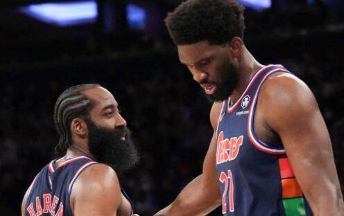 世俱杯-哈登高效三双恩比德罚麻了 76人继续交易后蜜月期